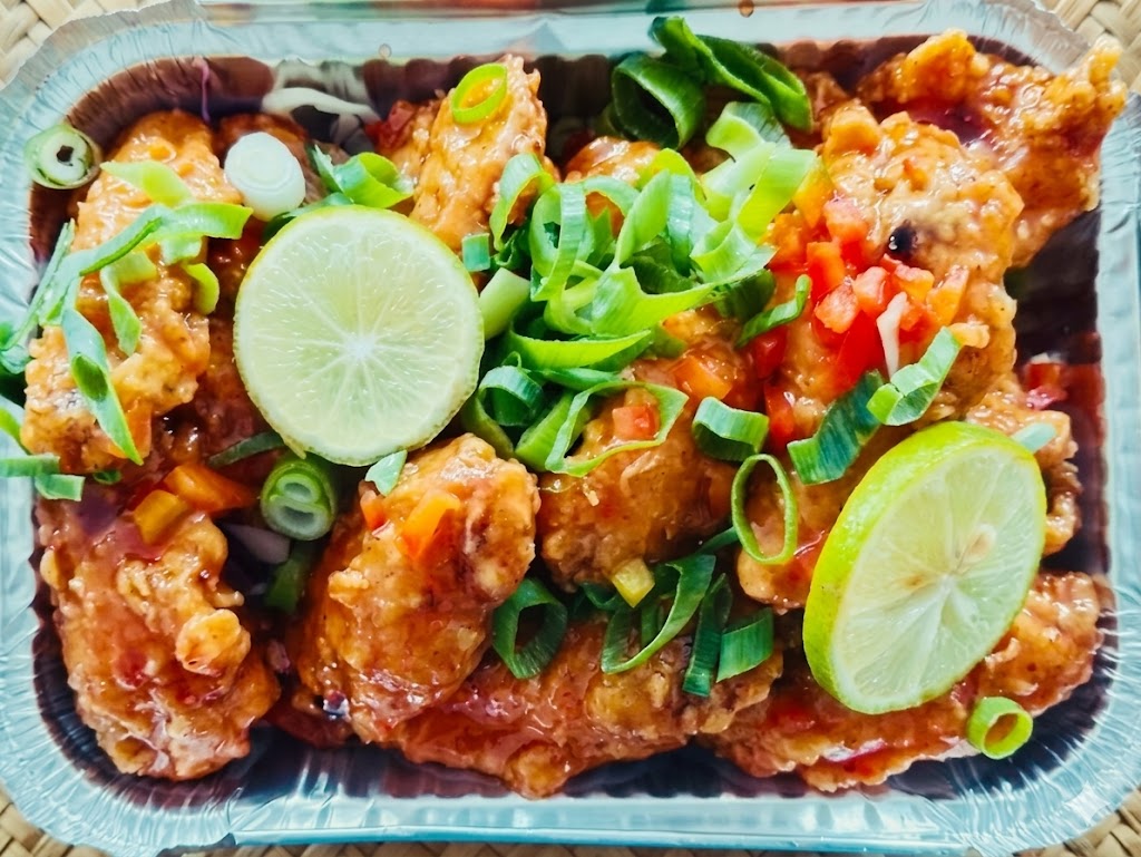 Nyam & Scram Honey Sriracha Wings with Caribbean sweet heat glaze – Jamaica